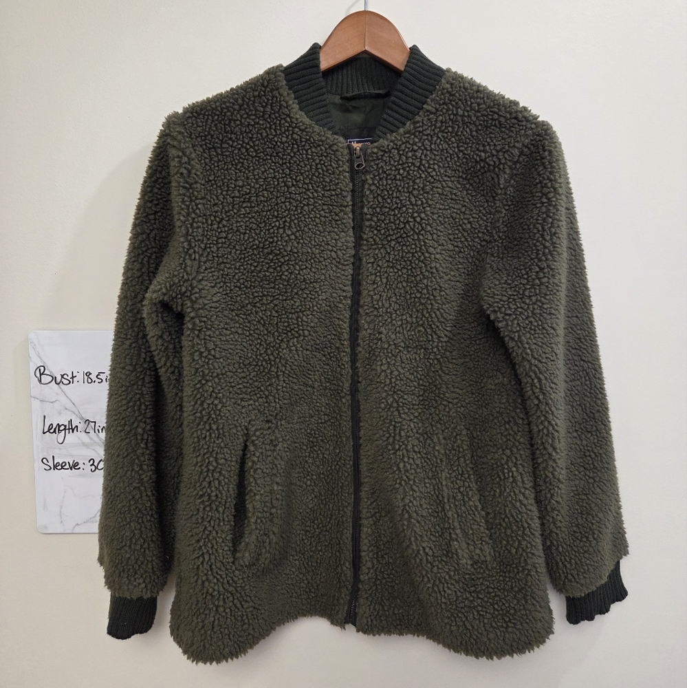 Abercrombie & Fitch Sherpa Jacket Women's XS